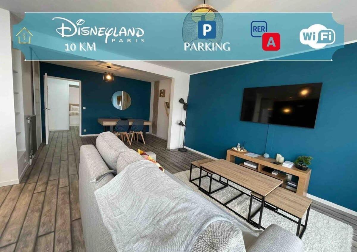 Next To Disney Appart' Le Reve Bleu 토르시 외부 사진